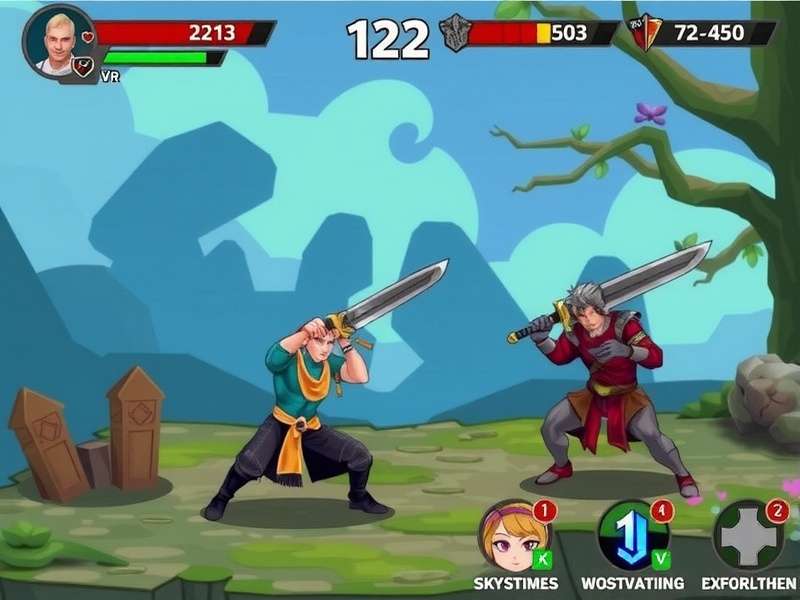 Vigorous Sword Bash Gameplay Screenshot
